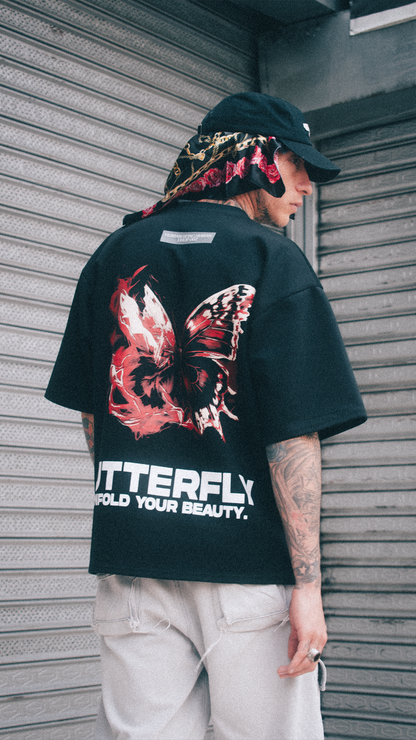 TSHIRT OVERSIZE BUTTERFLY