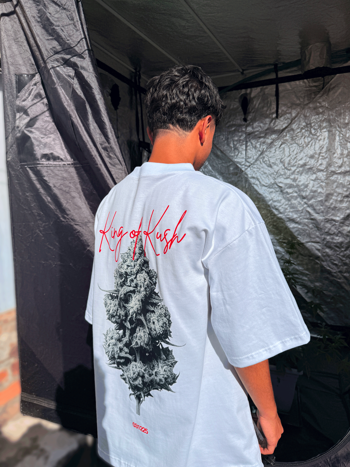 KING OF KUSH DROP 03 TSHIRT OVERSIZE BLACK