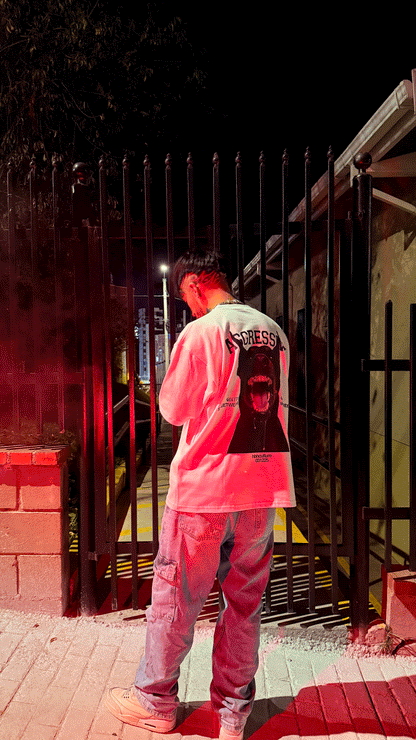 AGGRESSIVE DROP 03 TSHIRT OVERSIZE WHITE