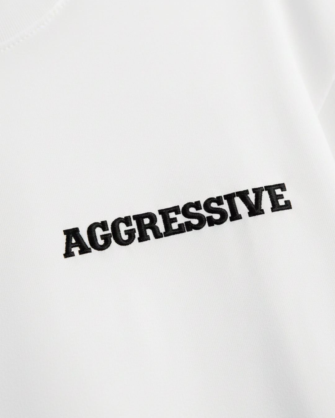 AGGRESSIVE DROP 03 TSHIRT OVERSIZE WHITE